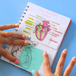 Notas Adhesivas Paprika 76X76Mm Transparentes Lima